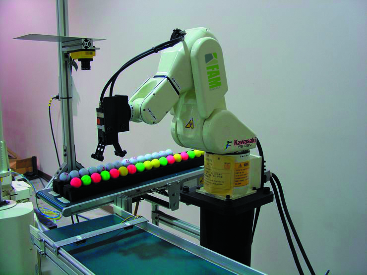 робот с машинным зрением